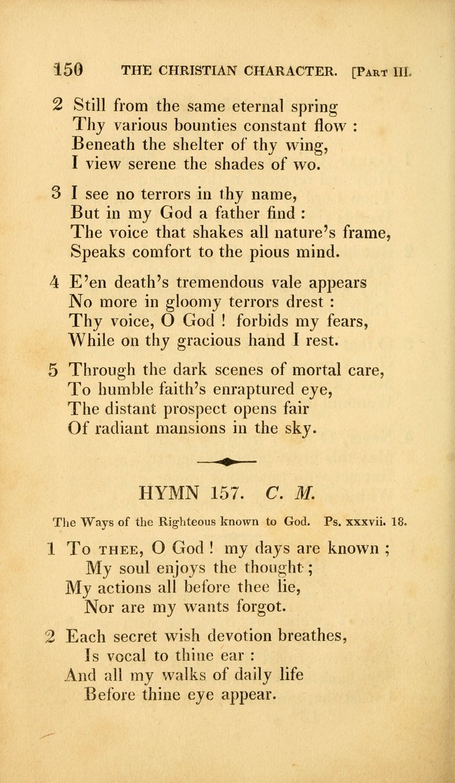A Selection of Hymns and Psalms: for social and private worship (3rd ed. corr.) page 150