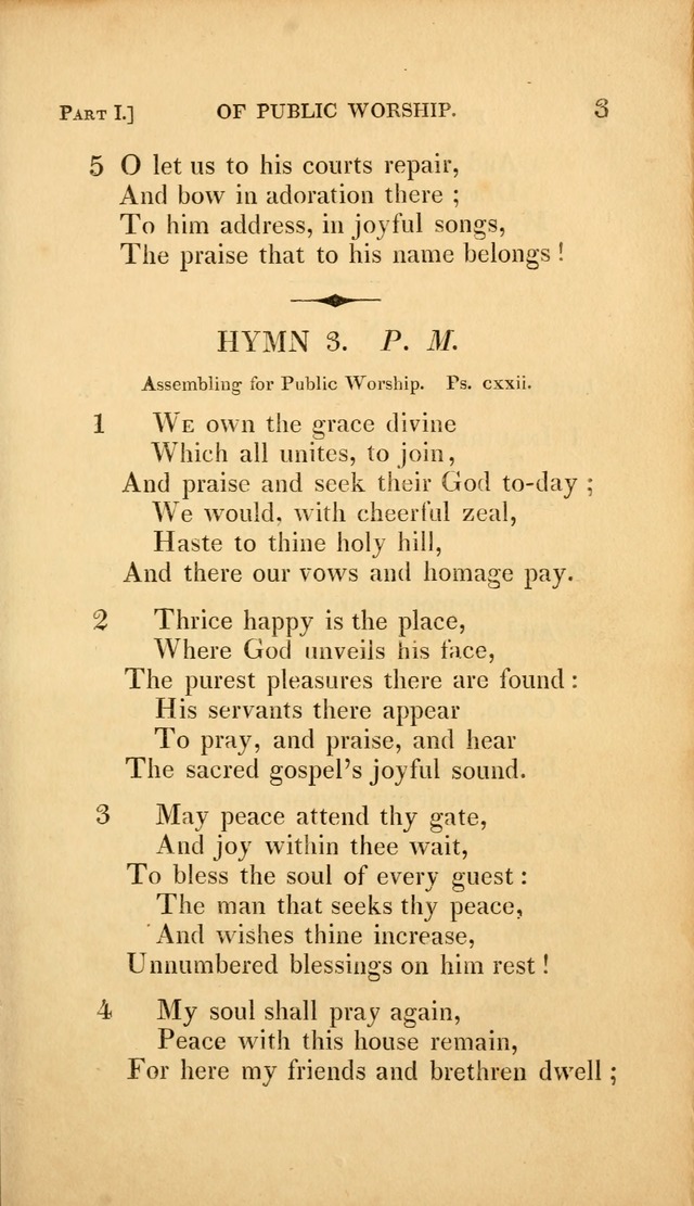 A Selection of Hymns and Psalms: for social and private worship (3rd ed. corr.) page 3