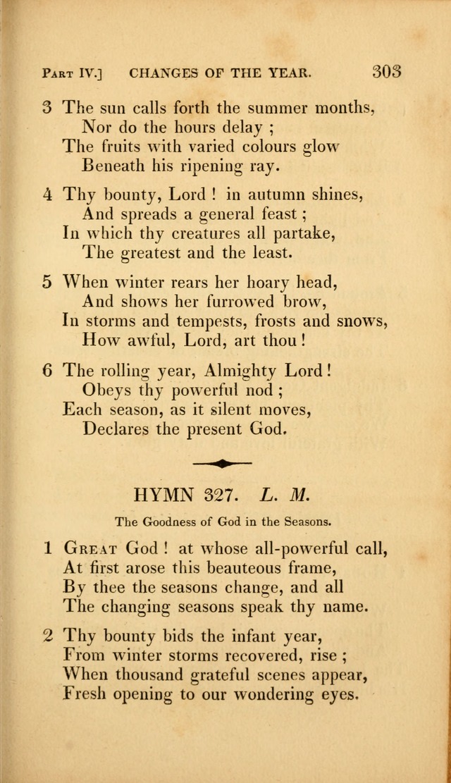 A Selection of Hymns and Psalms: for social and private worship (3rd ed. corr.) page 315