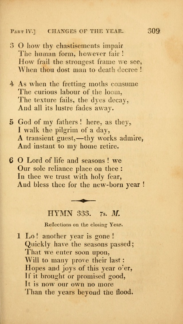 A Selection of Hymns and Psalms: for social and private worship (3rd ed. corr.) page 321