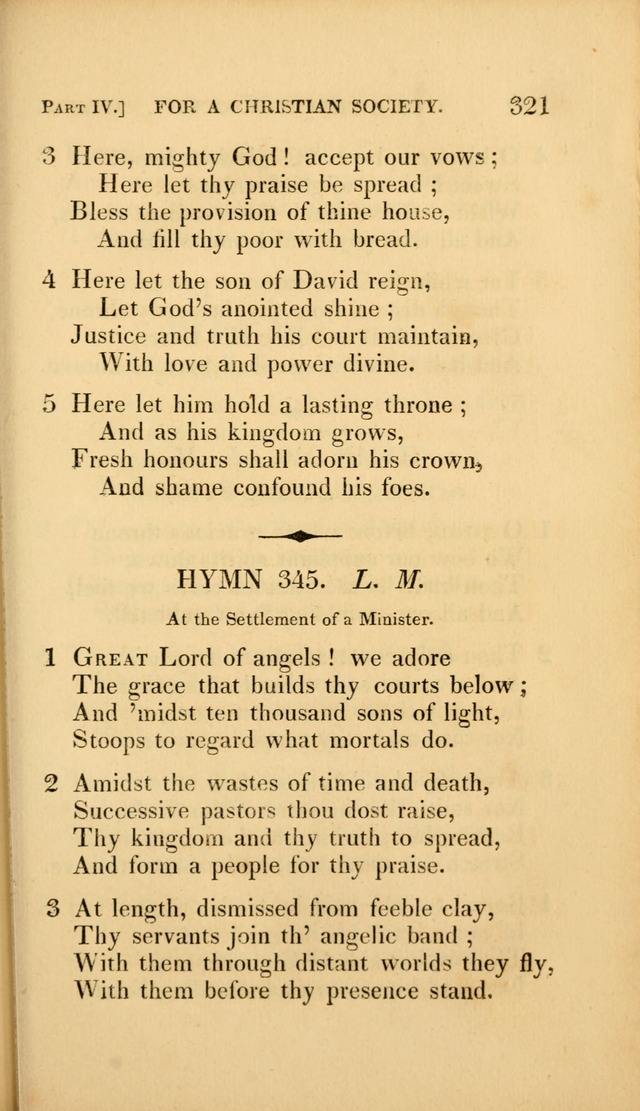 A Selection of Hymns and Psalms: for social and private worship (3rd ed. corr.) page 333