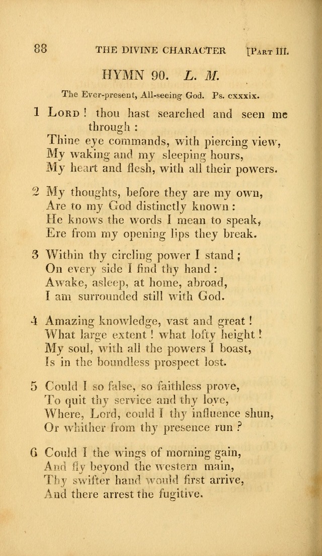 A Selection of Hymns and Psalms: for social and private worship (3rd ed. corr.) page 88