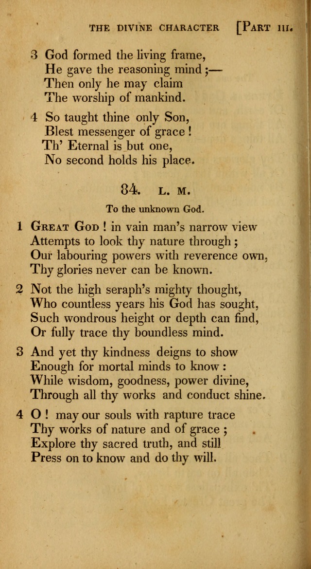 A Selection of Hymns and Psalms for Social and Private Worship (6th ed.) page 72