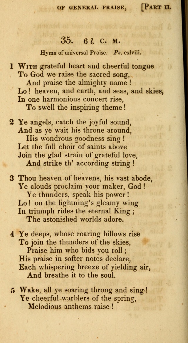 A Selection of Hymns and Psalms, for Social and Private Worship. (11th ed.) page 29