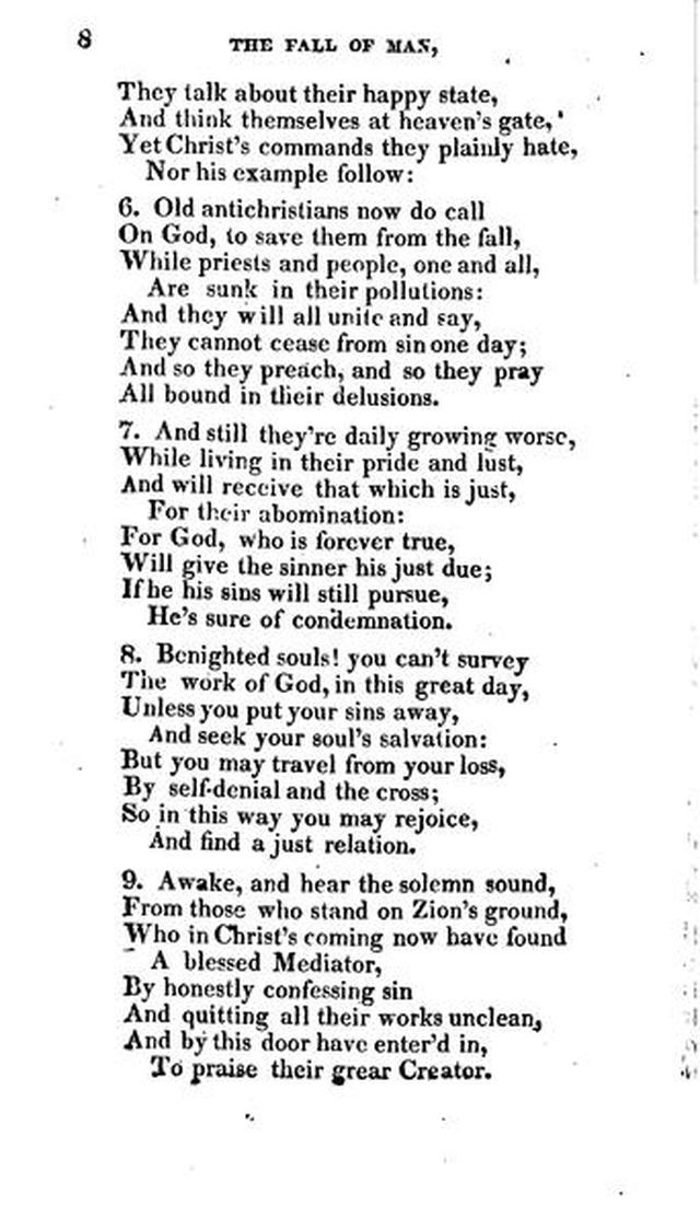 A Selection of Hymns and Poems, for the Use of Believers, Collected from Sundry Authors page 9