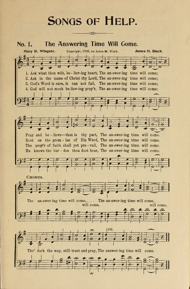 Songs of Help: for the Sunday school, evangelistic and church services page 1