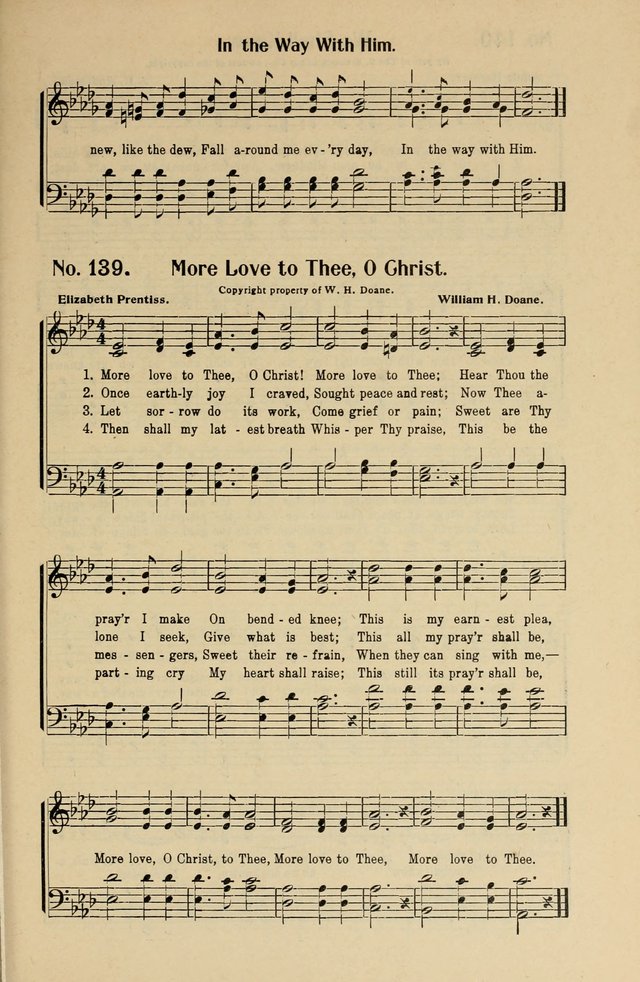 Songs of Help: for the Sunday school, evangelistic and church services page 139