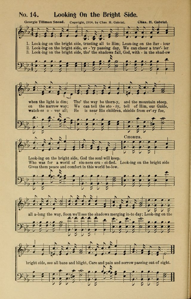 Songs of Help: for the Sunday school, evangelistic and church services page 14