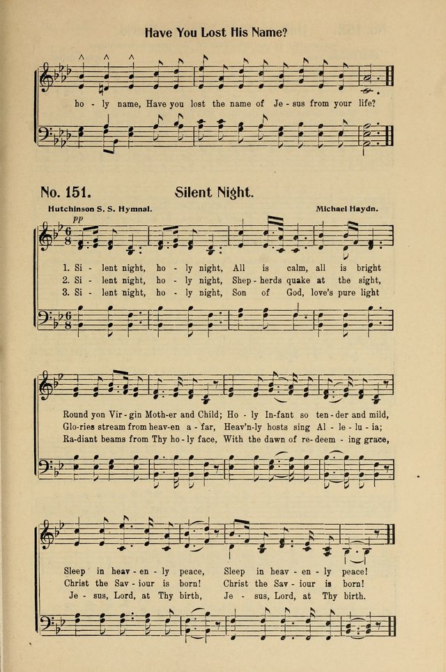 Songs of Help: for the Sunday school, evangelistic and church services page 151