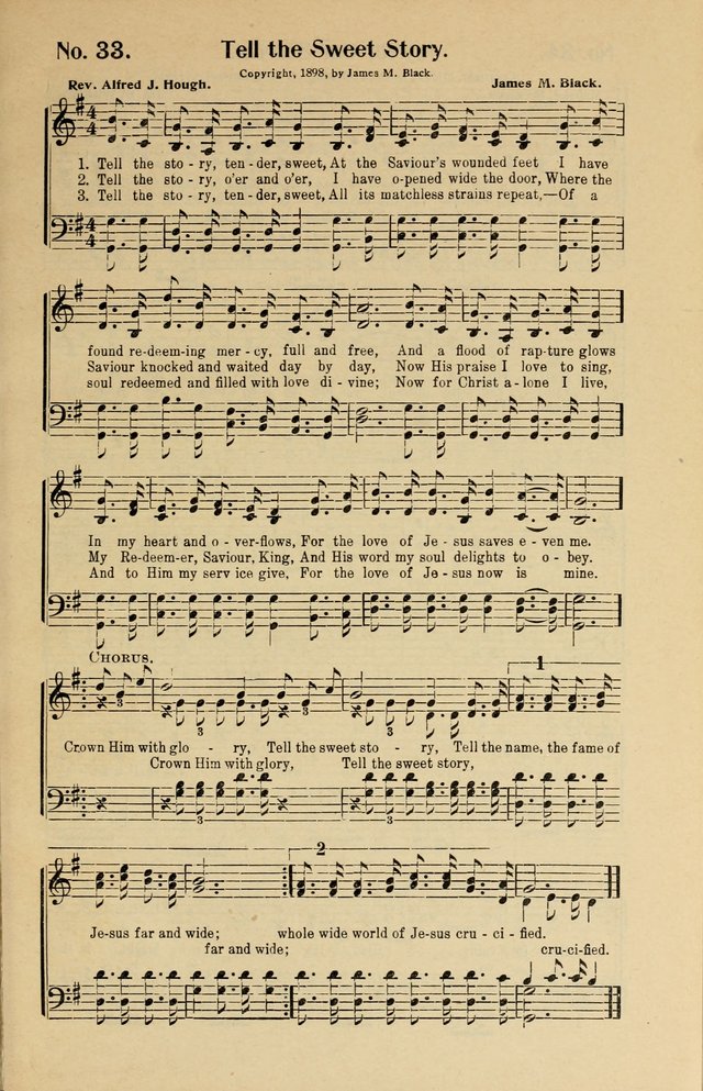Songs of Help: for the Sunday school, evangelistic and church services page 33