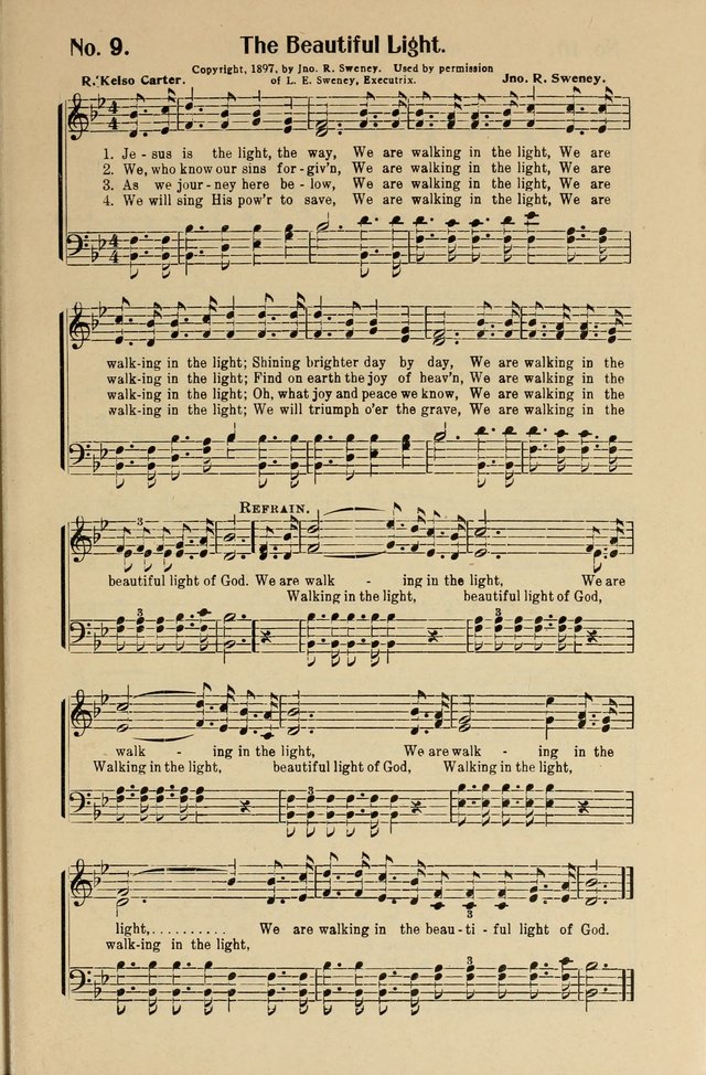 Songs of Help: for the Sunday school, evangelistic and church services page 9