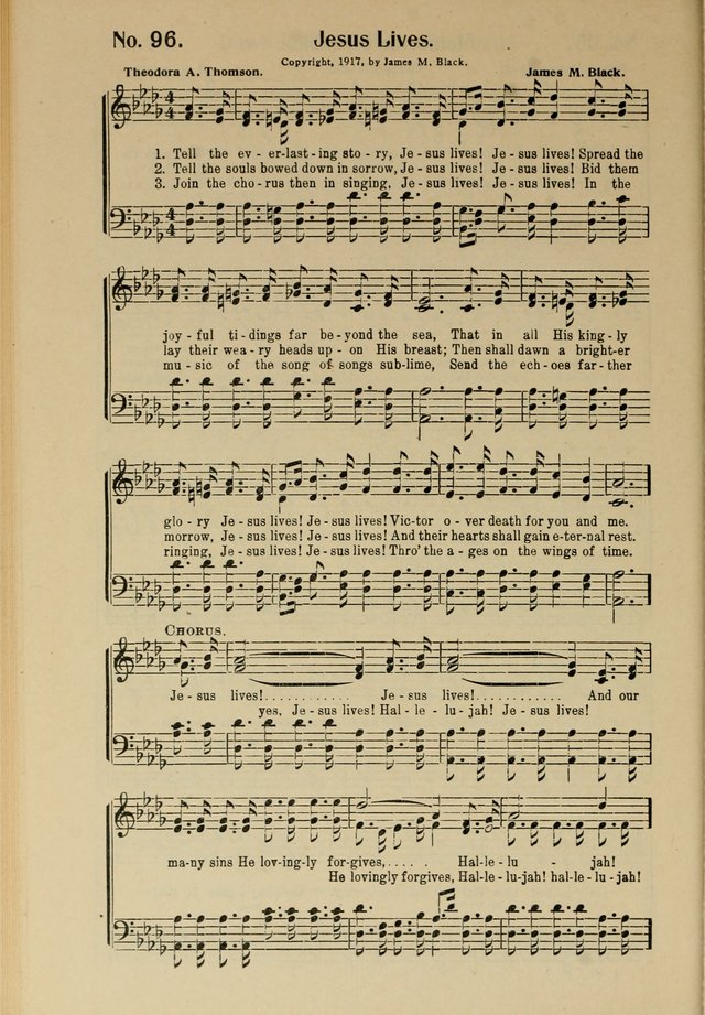 Songs of Help: for the Sunday school, evangelistic and church services page 96