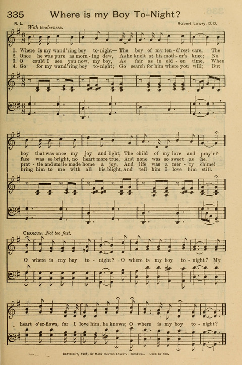 Standard Hymns and Spiritual Songs page 189