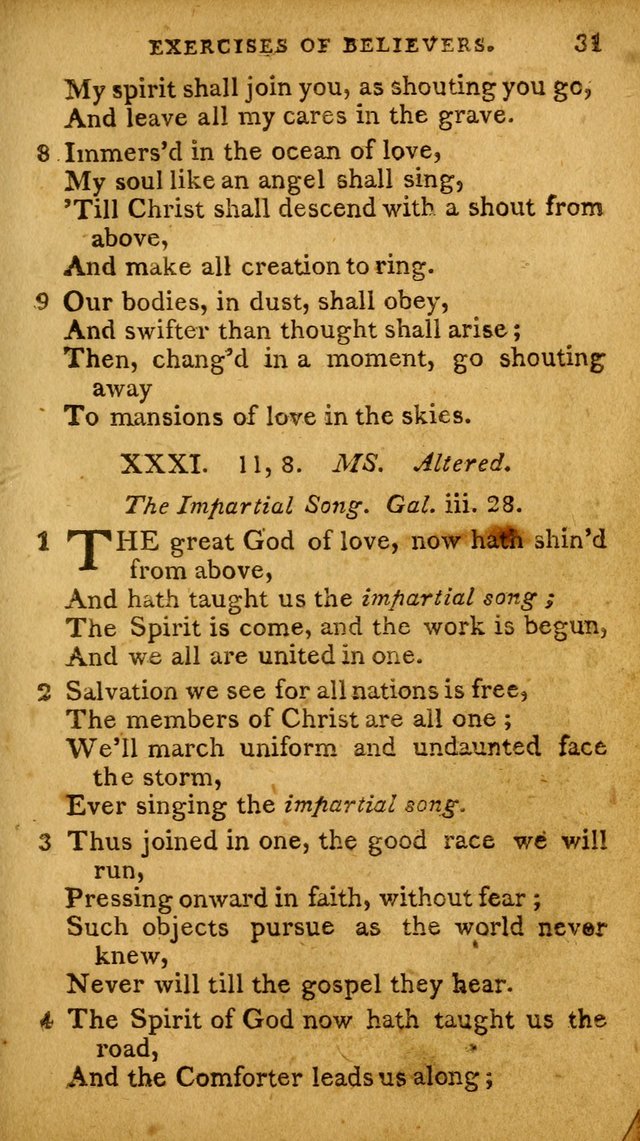 A Selection of Hymns and Spiritual Songs: designed (especially the former part) for the use of congregations as an appendix to Dr. Watt