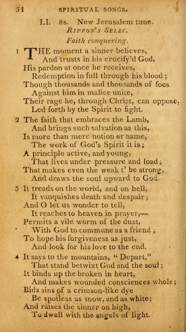 A Selection of Hymns and Spiritual Songs: designed (especially the former part) for the use of congregations as an appendix to Dr. Watt