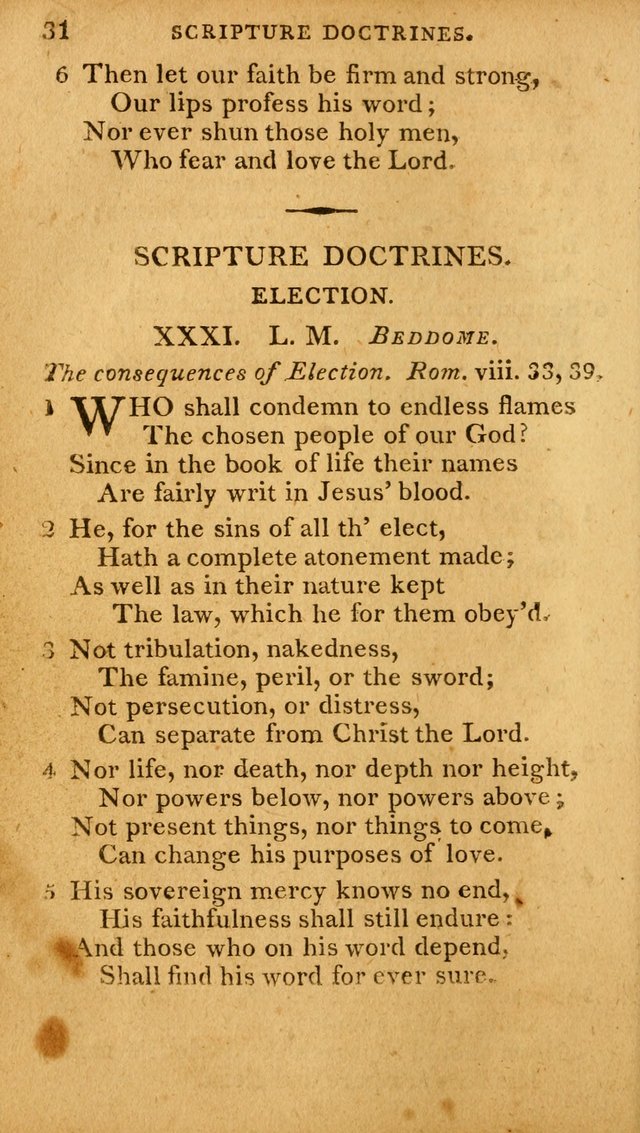 A Selection of Hymns and Spiritual Songs: designed (especially the former part) for the use of congregations as an appendix to Dr. Watt