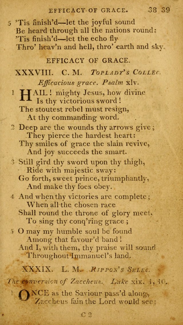 A Selection of Hymns and Spiritual Songs: designed (especially the former part) for the use of congregations as an appendix to Dr. Watt