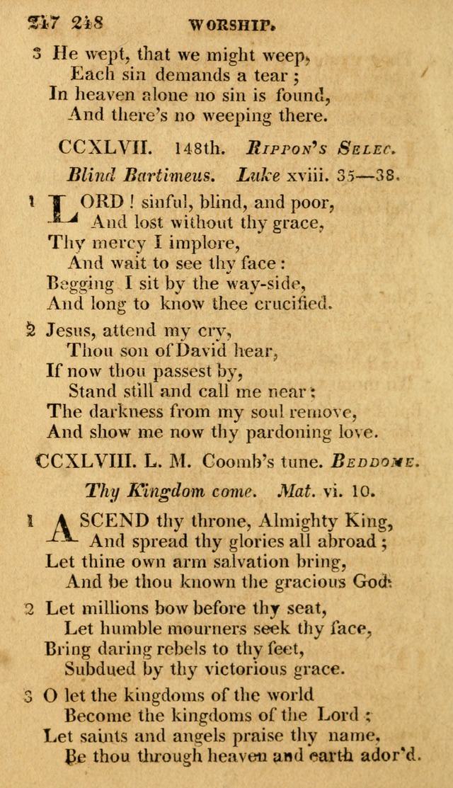 A Selection of Hymns and Spiritual Songs: in two parts, part I. containing the hymns; part II. containing the songs...(3rd ed. corr. and enl. by author) page 183