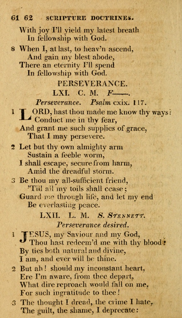 A Selection of Hymns and Spiritual Songs: in two parts, part I. containing the hymns; part II. containing the songs...(3rd ed. corr. and enl. by author) page 41