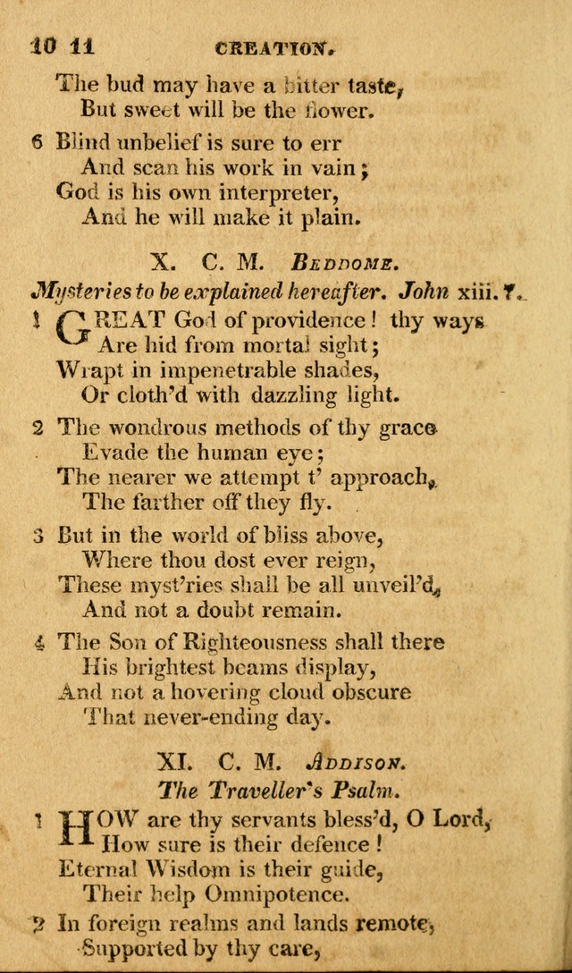 A Selection of Hymns and Spiritual Songs: in two parts, part I. containing the hymns; part II. containing the songs...(3rd ed. corr. and enl. by author) page 9