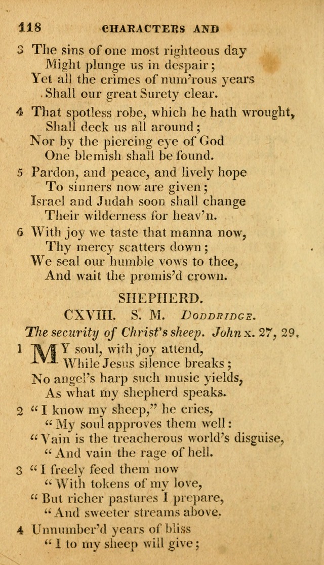 A Selection of Hymns and Spiritual Songs: in two parts, part I. containing the hymns; part II. containing the songs...(3rd ed. corr. and enl. by author) page 91
