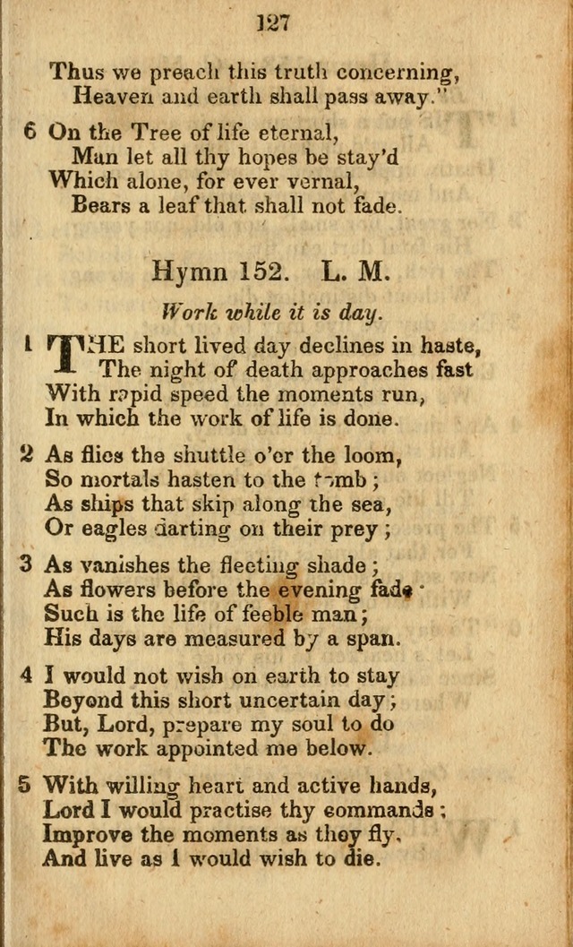 Selection of Hymns for the Sunday School Union of the Methodist Episcopal Church page 127