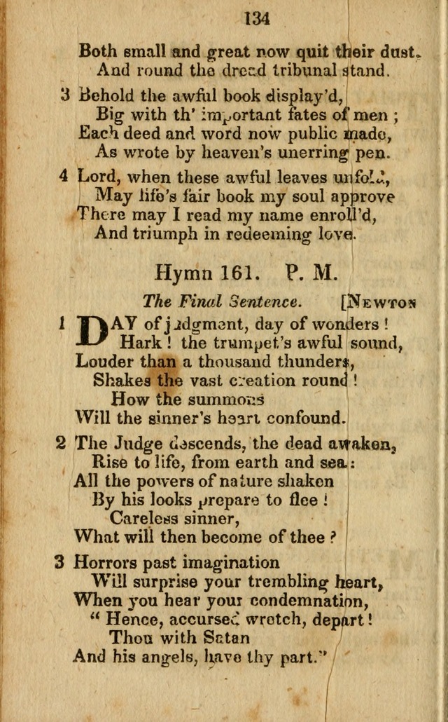 Selection of Hymns for the Sunday School Union of the Methodist Episcopal Church page 134
