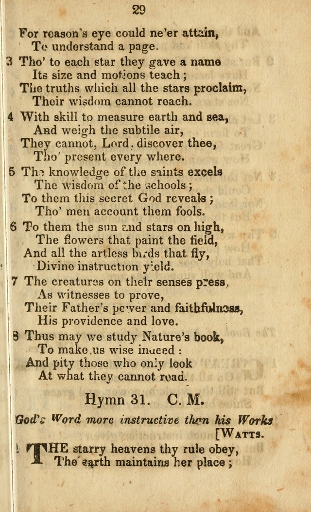 Selection of Hymns for the Sunday School Union of the Methodist Episcopal Church page 29
