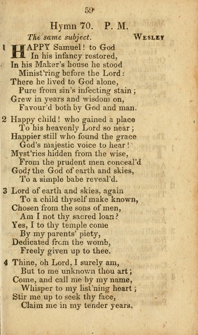Selection of Hymns for the Sunday School Union of the Methodist Episcopal Church page 59
