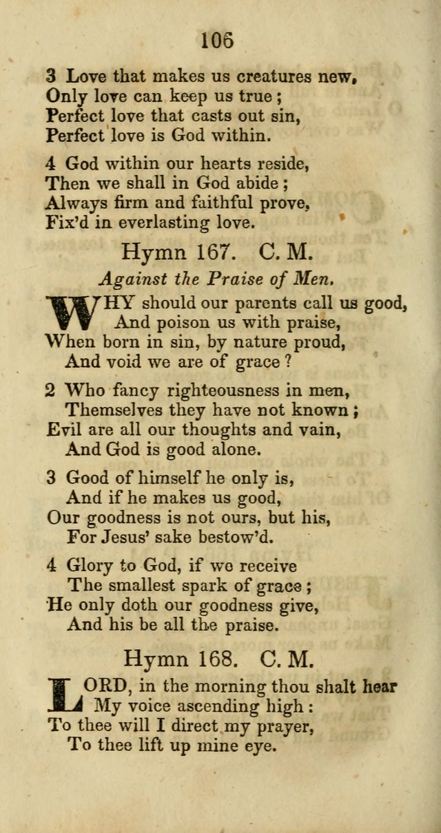 Selection of Hymns for the Sunday School Union of the Methodist Episcopal Church page 106