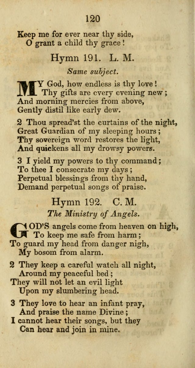 Selection of Hymns for the Sunday School Union of the Methodist Episcopal Church page 120