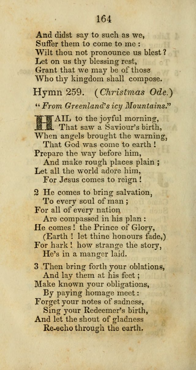 Selection of Hymns for the Sunday School Union of the Methodist Episcopal Church page 164