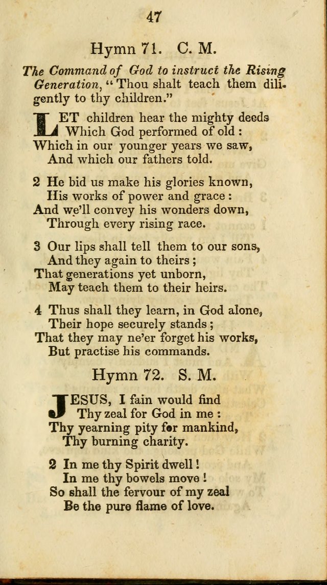 Selection of Hymns for the Sunday School Union of the Methodist Episcopal Church page 47