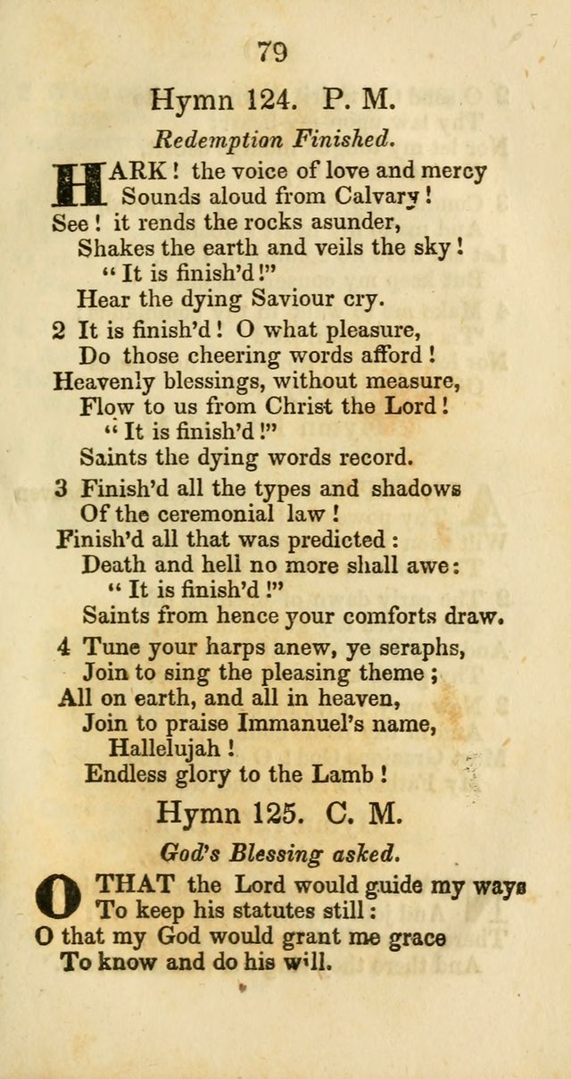 Selection of Hymns for the Sunday School Union of the Methodist Episcopal Church page 79