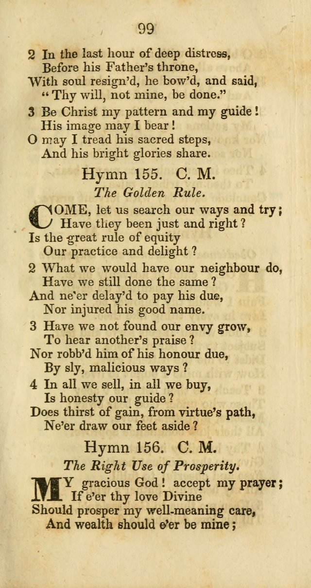 Selection of Hymns for the Sunday School Union of the Methodist Episcopal Church page 99