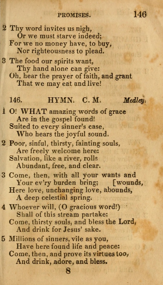 Social Hymns, and Spiritual Songs: adapted to private and public worship, selected from various authors page 105