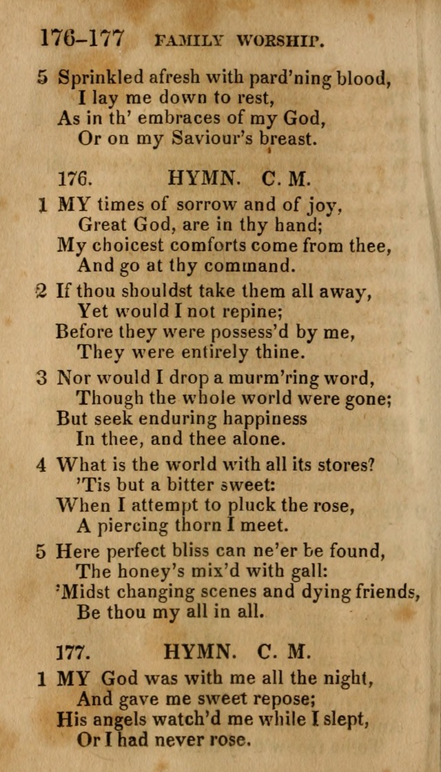 Social Hymns, and Spiritual Songs: adapted to private and public worship, selected from various authors page 124