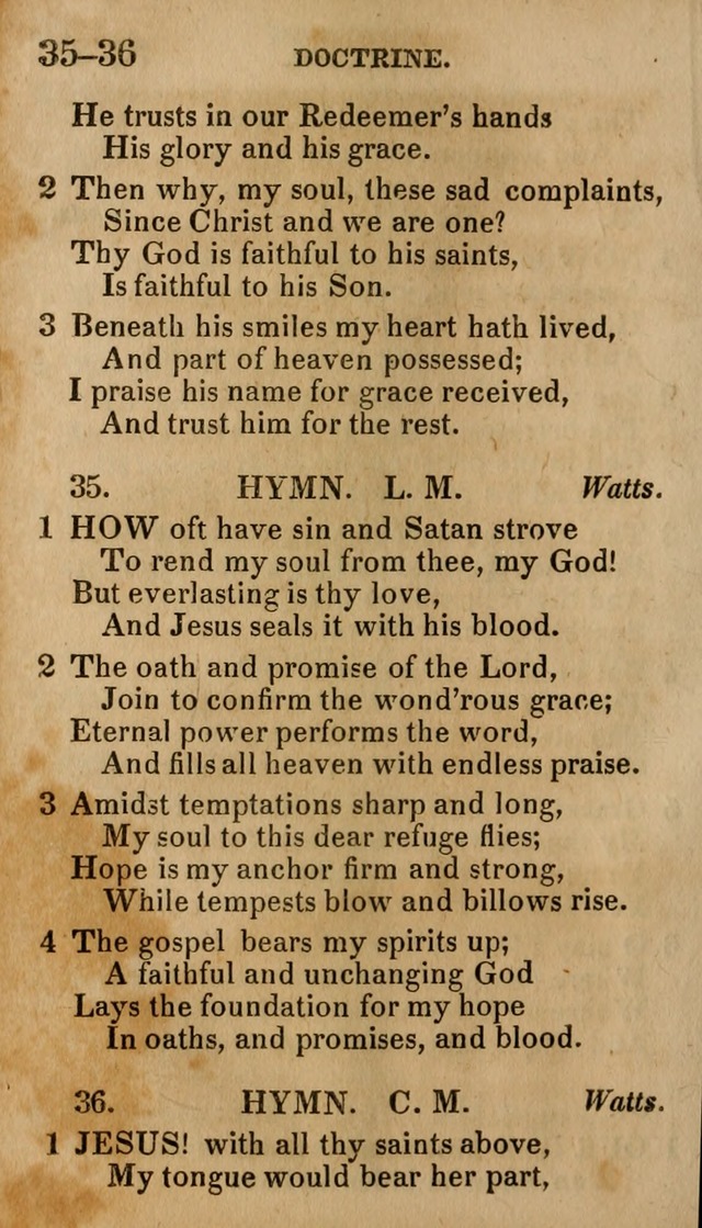 Social Hymns, and Spiritual Songs: adapted to private and public worship, selected from various authors page 30