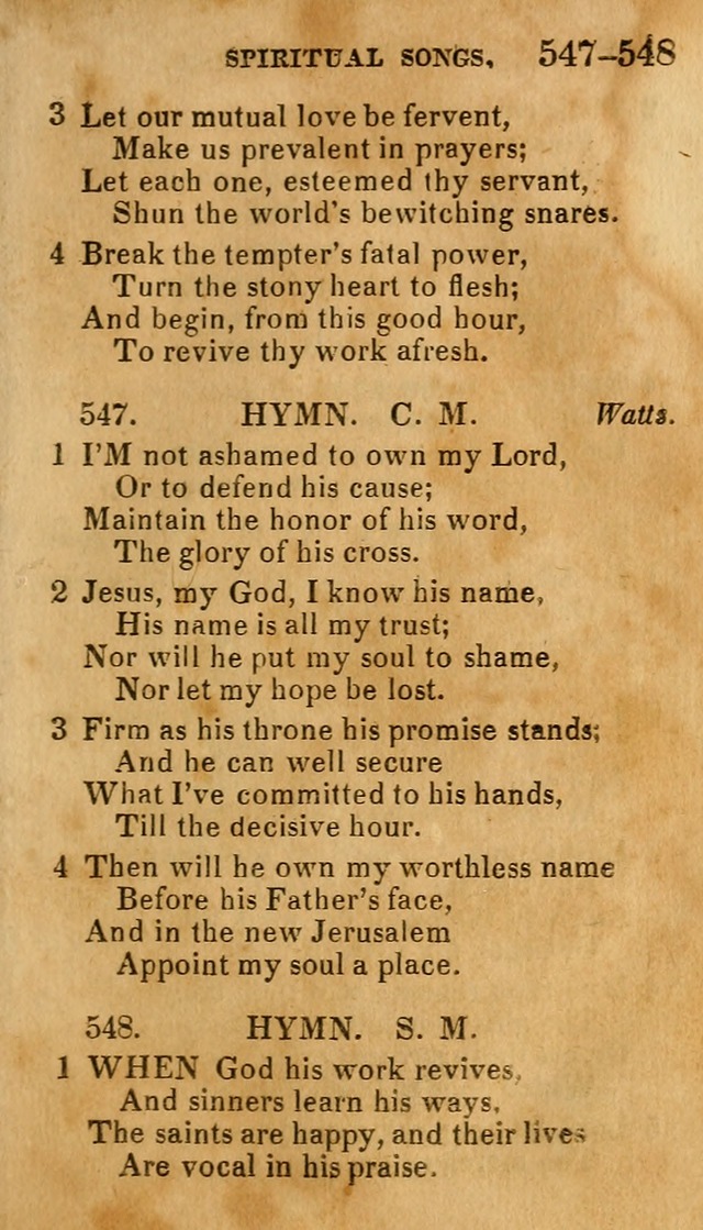 Social Hymns, and Spiritual Songs: adapted to private and public worship, selected from various authors page 369
