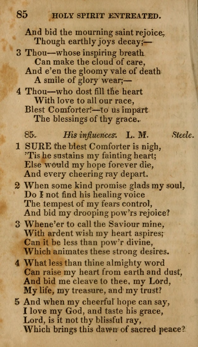 Social Hymns, and Spiritual Songs: adapted to private and public worship, selected from various authors page 64