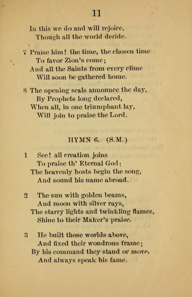 Sacred Hymns and Spiritual Songs, for the Church of Jesus Christ of Latter-Day Saints. (14th ed.) page 14