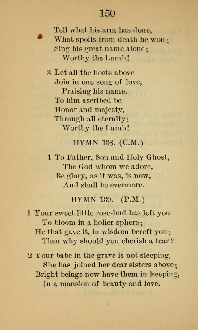 Sacred Hymns and Spiritual Songs, for the Church of Jesus Christ of Latter-Day Saints. (14th ed.) page 153