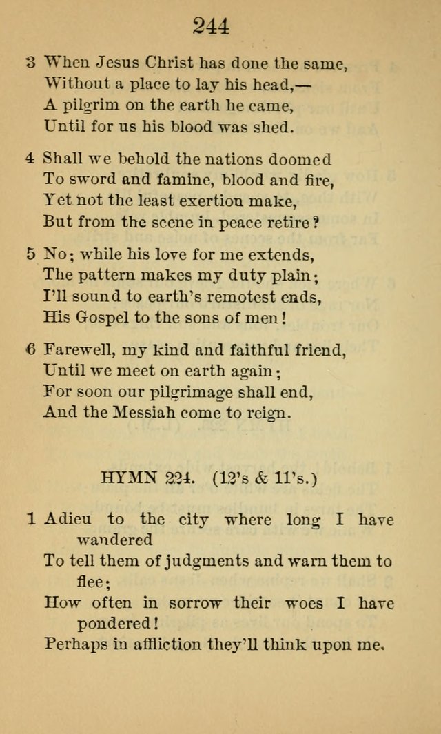 Sacred Hymns and Spiritual Songs, for the Church of Jesus Christ of Latter-Day Saints. (14th ed.) page 247