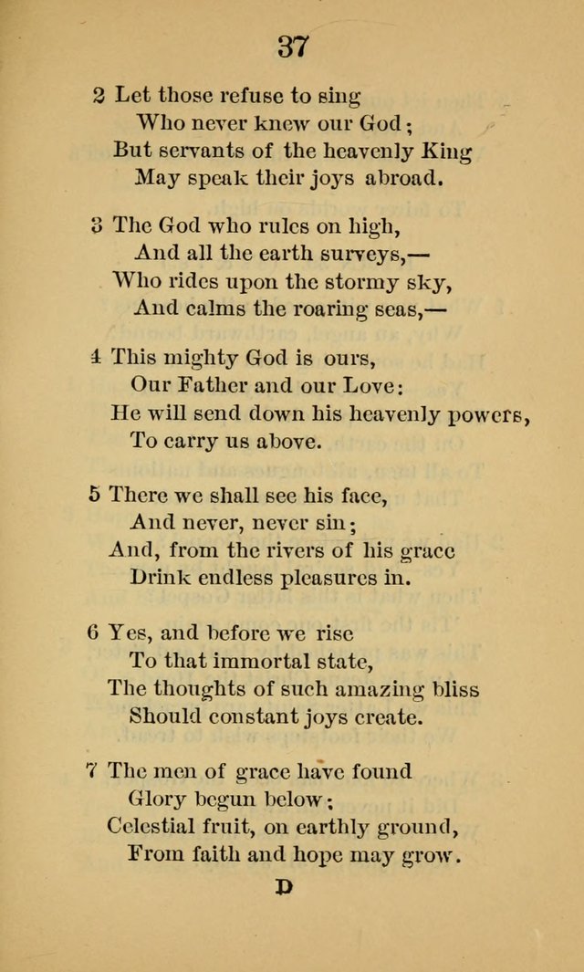 Sacred Hymns and Spiritual Songs, for the Church of Jesus Christ of Latter-Day Saints. (14th ed.) page 40