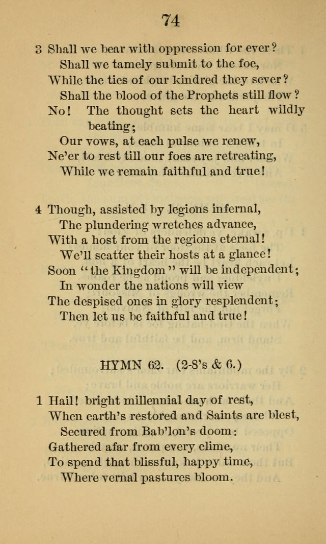 Sacred Hymns and Spiritual Songs, for the Church of Jesus Christ of Latter-Day Saints. (14th ed.) page 77