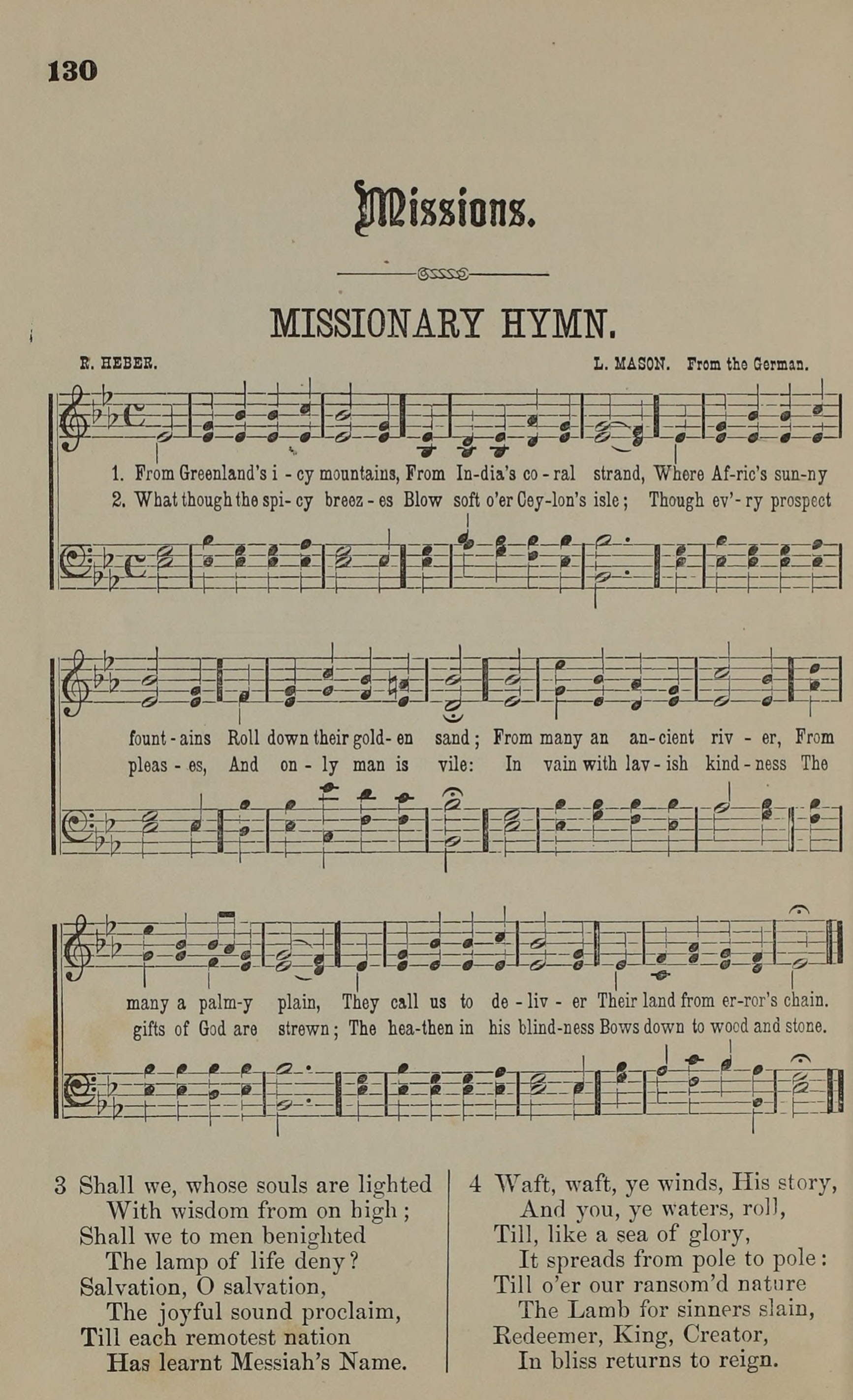 Service and Hymns for Sunday Schools page 128