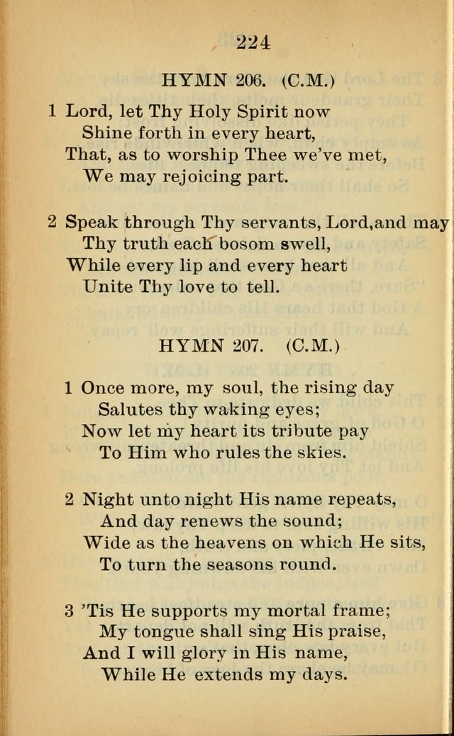 Sacred Hymns and Spiritual Songs for the Church of Jesus Christ of Latter-Day Saints (20th ed.) page 224