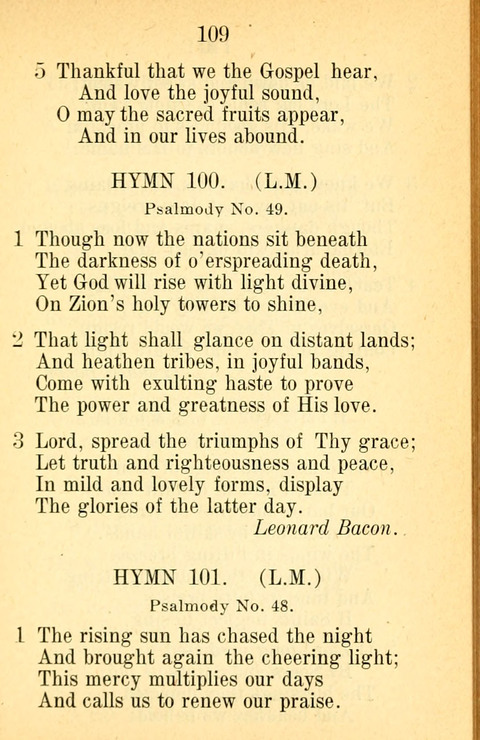 Sacred Hymns and Spiritual Songs: for the Church of Jesus Christ of Latter-Day Saints. 24th ed. page 105
