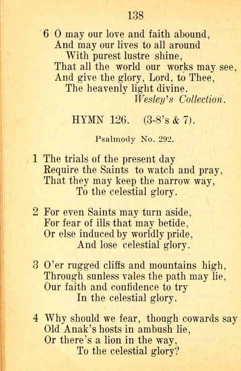 Sacred Hymns and Spiritual Songs: for the Church of Jesus Christ of Latter-Day Saints. 24th ed. page 134