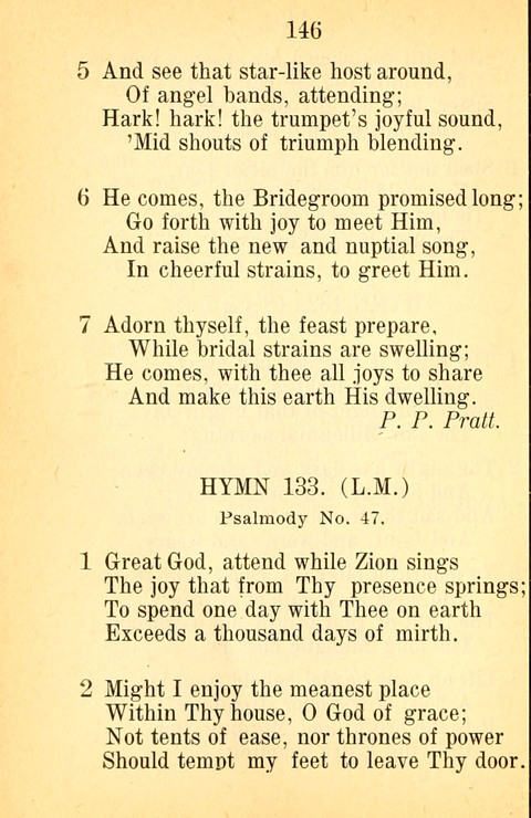 Sacred Hymns and Spiritual Songs: for the Church of Jesus Christ of Latter-Day Saints. 24th ed. page 142